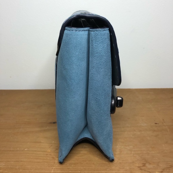 NWT Coach 1941 Swagger Chain Crossbody in Chambray - Picture 5 of 12